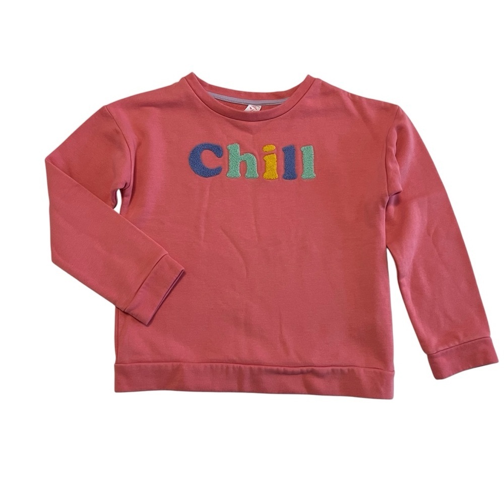 Joe Fresh Kids Pink 'Chill' Sweatshirt